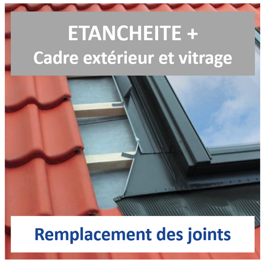 Fuite ou infiltration de velux renovation de joints